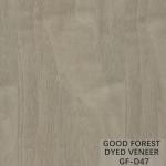 Dyed American Walnut Veneer Sheets Crown Cut / Straight Grain