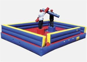 Wholesale Commercial Inflatable Sports Arena , Sports Themed Bounce House Gladiator Jousting from china suppliers