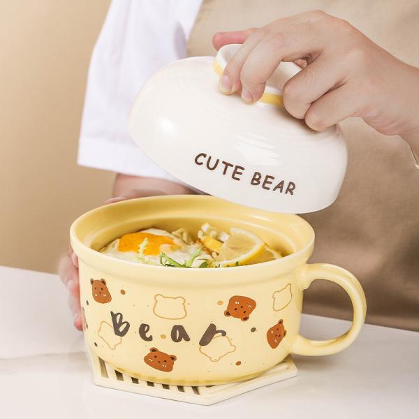 Wholesale Temperature Resistant Ceramic Bowl With High Durability And Custom Capacity from china suppliers