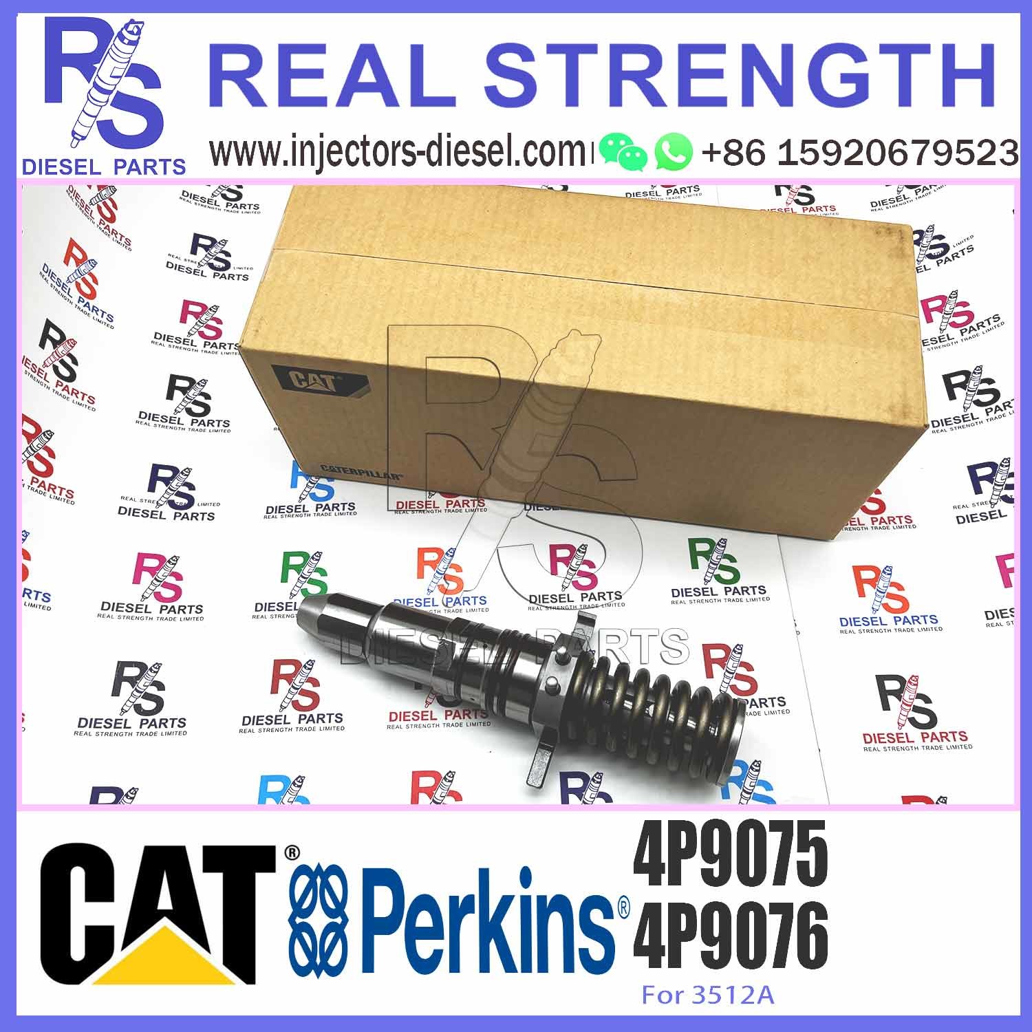 CAT 3500 Engine Excavator Diesel Common Rail Fuel Injector 4p-9075 4p9075 0R-3051 0R-3051 For Caterpillar Cat 3508 3512