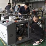 5KW High Speed Paper Cup Machine 2-16oz Automatic PE Coated