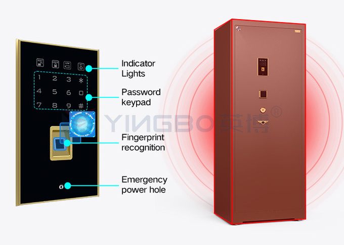 OEM Solid Steel Smart Safe Box Fingerprint Lock For Security YB/ZY-180