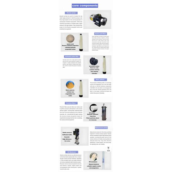 10m³/H Reverse Osmosis Water Treatment System 380V