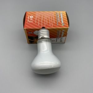 75W 100W Basking Bulb Sunspot Infrared Frosted Reptile Heat Lamp