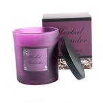 Luxury Decorative Soy Scented Candles Matte Frosted Glass Candle Jar