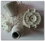 3.0W / mK PA6 Light Insulation Engineering white Thermal Conductive Plastic for