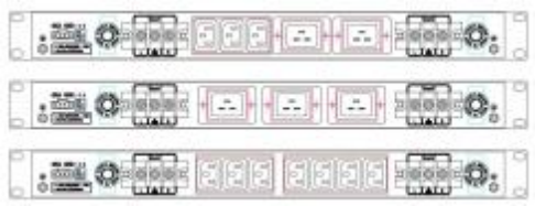 STS Single Phase Static Transfer Switch 6-30KVA AC Dual Circuit Uninterruptible Automatic Switching Power Supply