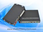 4Port Telephone Fiber Optic Converter with 2ch 100M ethernet over singlemode