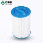 PP Blue white 10*4.5inch High Flow Above Ground Swimming Pool Cartridge Filter