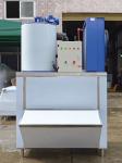 Refrigerating Capacity 12.3 KW 2000kg 2 Ton Flake Ice Machine for Business Sale