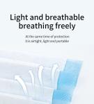 Fashion Dustproof Non-woven Medical Face Mask Full Protective Disposable White