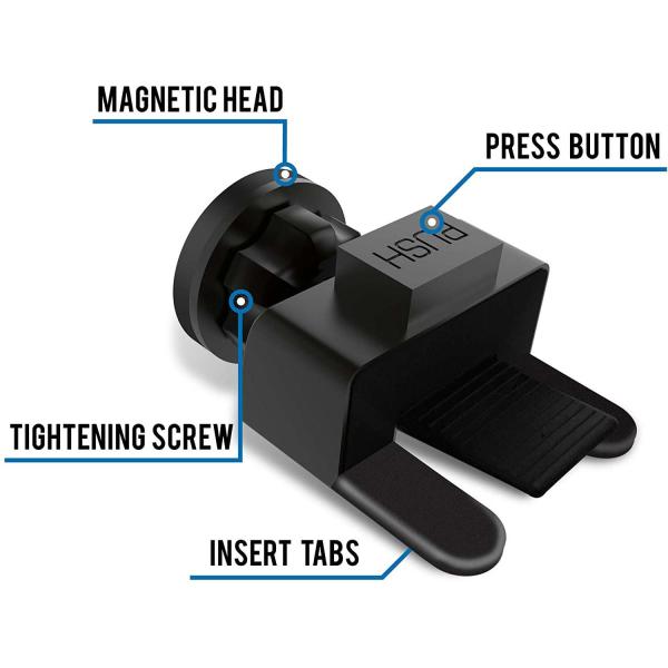 Universal Magnetic CD Slot Phone Holder Mag Grip for Samsung Galaxy S10