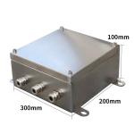 Stainless Steel Junction Box Waterproof Cable Distribution Enclsorue with UK2.5B