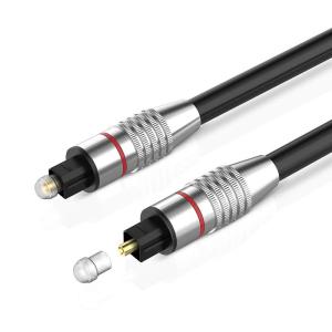 Wholesale Gold-Plated Head Toslink Cable Digital Fiber Optical Audio Cable 1M 1.5M 2M 3M 5M 10M 15M from china suppliers
