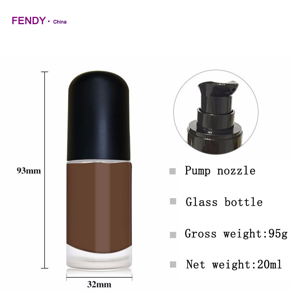 Private Label High Quality Cosmetics Concealer Long Lasting Natural Brighten Makeup Liquid Foundation