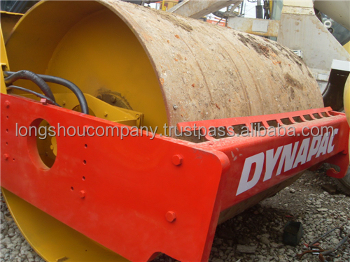 Used Dynapac CA30 CA25 Road Roller Single Drum Vibratory Roller for Road Construction