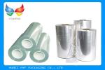 Transparent Clear Film Roll , PETG Printed Shrink Film For Plastic Bottle
