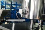 CE Single Nozzle Lip Balm Filling Machine 20L Double Layer Tank