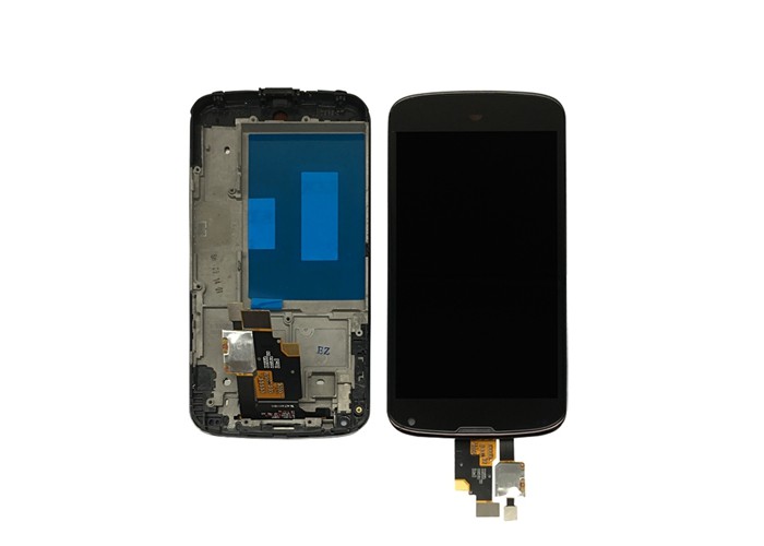 Original OEM Lg E960 Lcd Digitizer , Lg E960 Touch Screen Replacement White / Black
