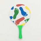 Wholesale Polyester Wood Beach Racket Customized 38x24cm PU Wooden Beach Rackets from china suppliers