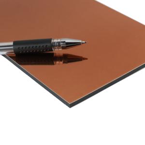 Wholesale Silver Goden Black Tea Mirror Aluminum Composite Panel reflective surface 10 Years Warranty from china suppliers