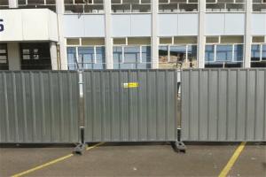 Wholesale 2.4m Steel Hoarding Panel Weight 40Kg from china suppliers