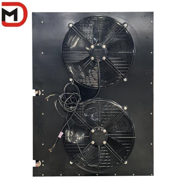 2-6 Fans H Type Air Cooled Condenser for Refrigeration Industry walk in freezer