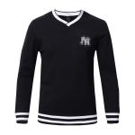 Knitted Woolen Mens Warm Winter Sweaters / V Neck Pullover Sweater