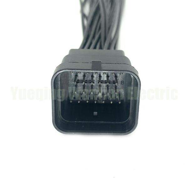 26 Pin WL2621-1.2-11 Black Sealed Waterproof Electrical Auto Wire Harness