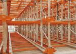 Radio Shuttle Steel Racking System , Storage Intellectual Pallet Rack Shelves