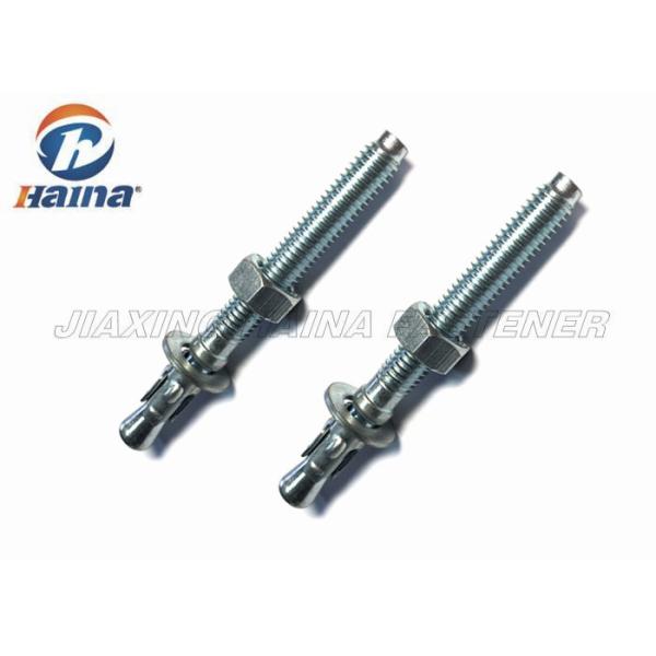 Zinc Plated Expansion Anchor Bolt For Concrete 3 /4 " ISO Standard