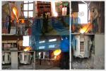 Copper Steel Scrap Cast Iron Metal Induction Melting Furnace Medium Frequency