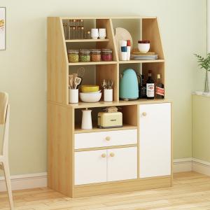 Wholesale Wooden 141.5cm Height Sideboard Storage Cabinet Scratch Resistant from china suppliers