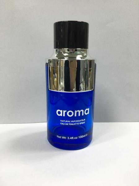 100ml Round Glass Perfume Bottles Spray Bottles With Crimp Neck Makeup Packaging