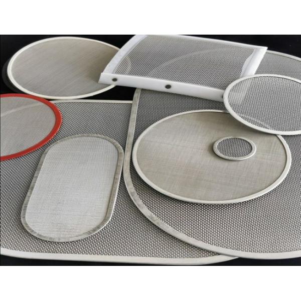 1-800mesh Aluminum Framed Plastic Extruder Screen Stainless Steel Extruder Screen