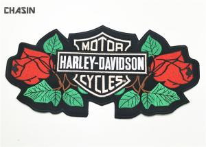 Wholesale Durable Large Motorcycle Biker Patches Smooth Heat Cut Border Wear Resistant from china suppliers