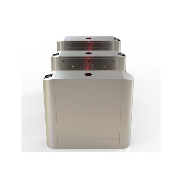 Face Recognition Flap Barrier Gate with 100W Power Consumption and SS304 Framework for Access Control