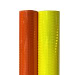 High Visibility PET Micro Prismatic Reflective Film Vinyl Material Traffic Sign