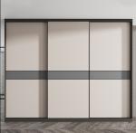 Left And Right Sliding Doors Wardrobe Cabinet For Bedroom Closets