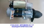 3756605200, 3756635200 - MITSUBISHI NEW STARTER 24V 7.5KW 11T MOTORES DE