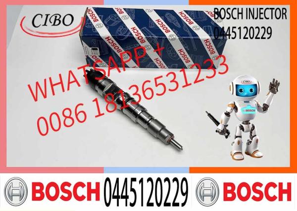 Hot Selling common rail diesel fuel injector 0445120229 0445120229 For MTU