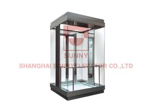 Wholesale FUJI Modern Panoramic Tetragonal Glass Sightseeing Elevator With CE from china suppliers