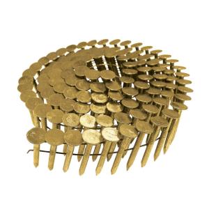 Wholesale MIAMI-DADE COUNTRY APPROVED ROOFING NAILS 1-1/4&quot; EG Galvanized Ring Shank Coil Roofing Nails from china suppliers