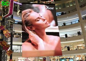 Wholesale P2 indoor slim hanging full color led display 3D indoor led display signs from china suppliers