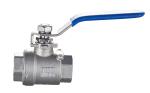 DIN Standard Wafer Ball Valve Stainless Steel Direct Mount Medium Pressure