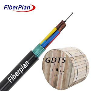 Wholesale G652D SM Fiber Cable With FRP Central Strength Member And Water Blocking Tape Optoelectronic Composite Cable from china suppliers