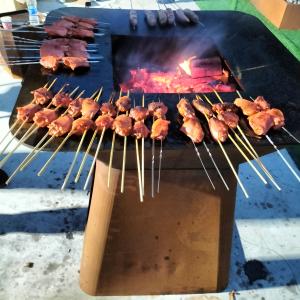 Wholesale Multifunction Corten Steel Outdoor Barbecue Bbq Grill Near Me from china suppliers