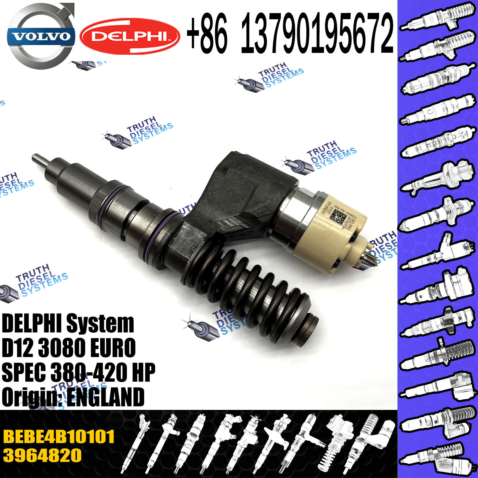 3964820 BEBE4B10101 Good Quality Diesel Injector 3964820 BEBE4B10101 With Best Price