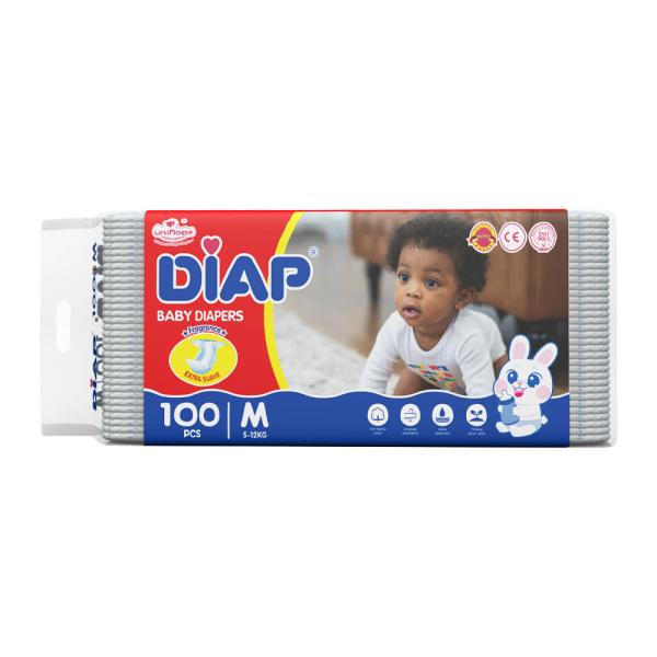 Colorful Ultra Thin Pants Bear Teddy Diapers for Babies 16-18 lbs Soft and Leak