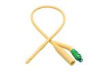 medical consumable 2 way disposable suction catheter tube Latex material
